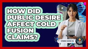 How Did Public Desire Affect Cold Fusion Claims?