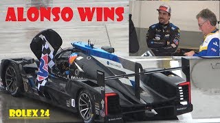 Fernando Alonso Wins 2019 IMSA Rolex 24 Hours of Daytona