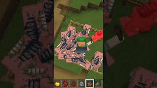 minecraft peternakan babi #minecraft #shortvideo