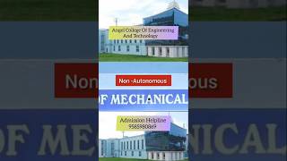 Angel College Of Engineering And Technology#tirupur#engineering#admissionopen#2026#placement#lowfees