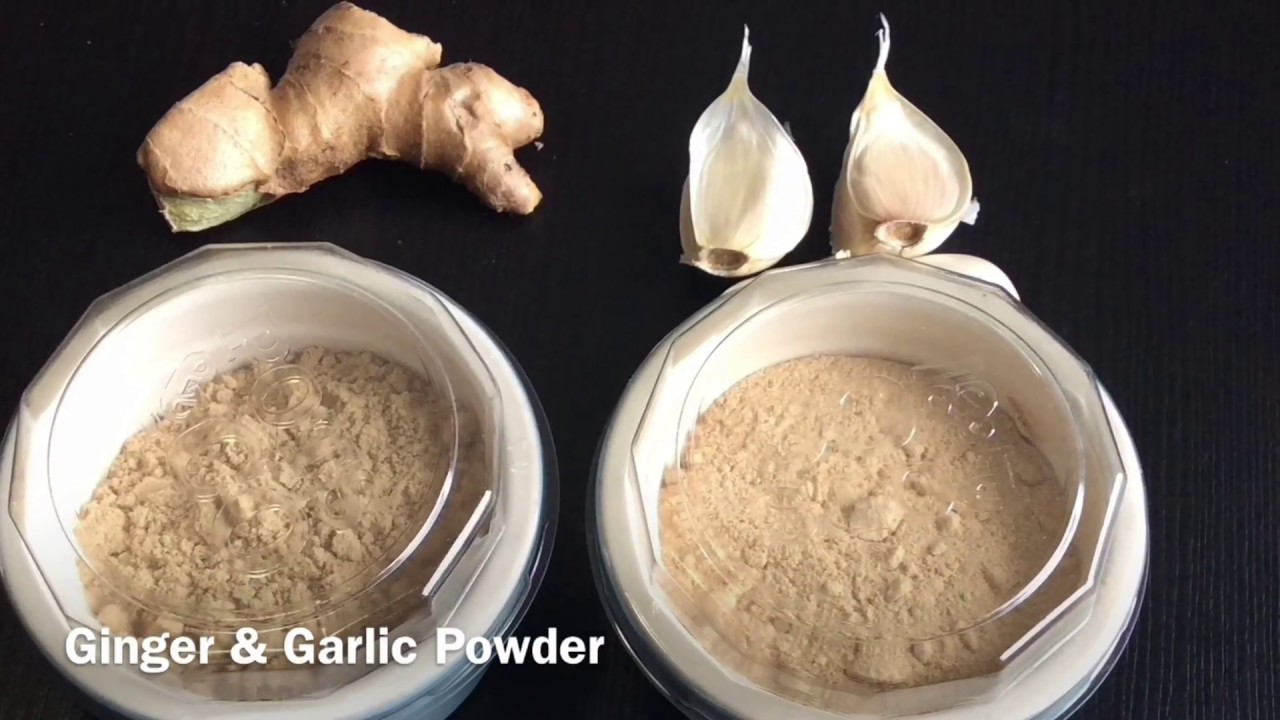 Ginger Powder Garlic Powder लहसुन अदरक पाउडर बनाने का अनोखा तरीक़ा