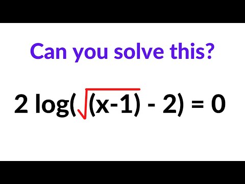 Logarithmic Equation Solving