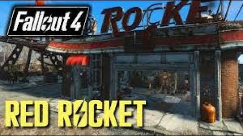 Red Rocket Truck Stop Settlement Tour (Fallout 4) (No Mods)