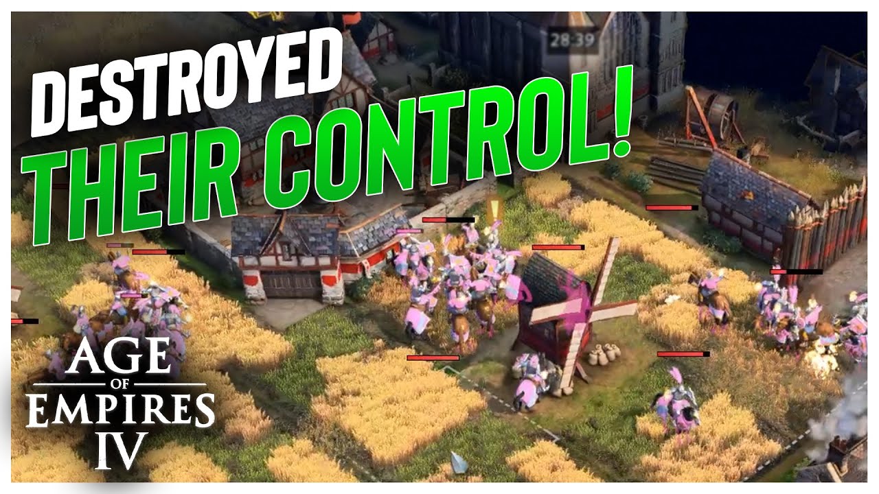 They learned that they had ZERO map control the hard way. AoE4