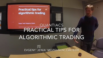 Practical Tips For Algorithmic Trading (Using Machine Learning)