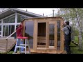 Saunafin Luna Sauna Assembly