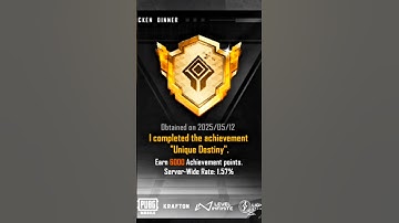 New Achievement 😍😱 #pubg #pubgmobile