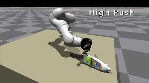 Isaac Gym - Push Object High/Low