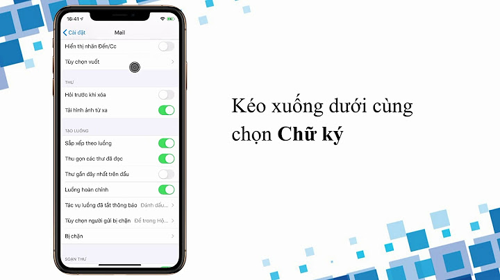 Chữ ký có ảnh trong mail iphone bị lỗi