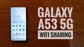 How to enable both wifi and mobile hotspot at the same time | samsung galaxy a53 5G wifi sharing.
