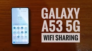 How to enable both wifi and mobile hotspot at the same time | samsung galaxy a53 5G wifi sharing. screenshot 5