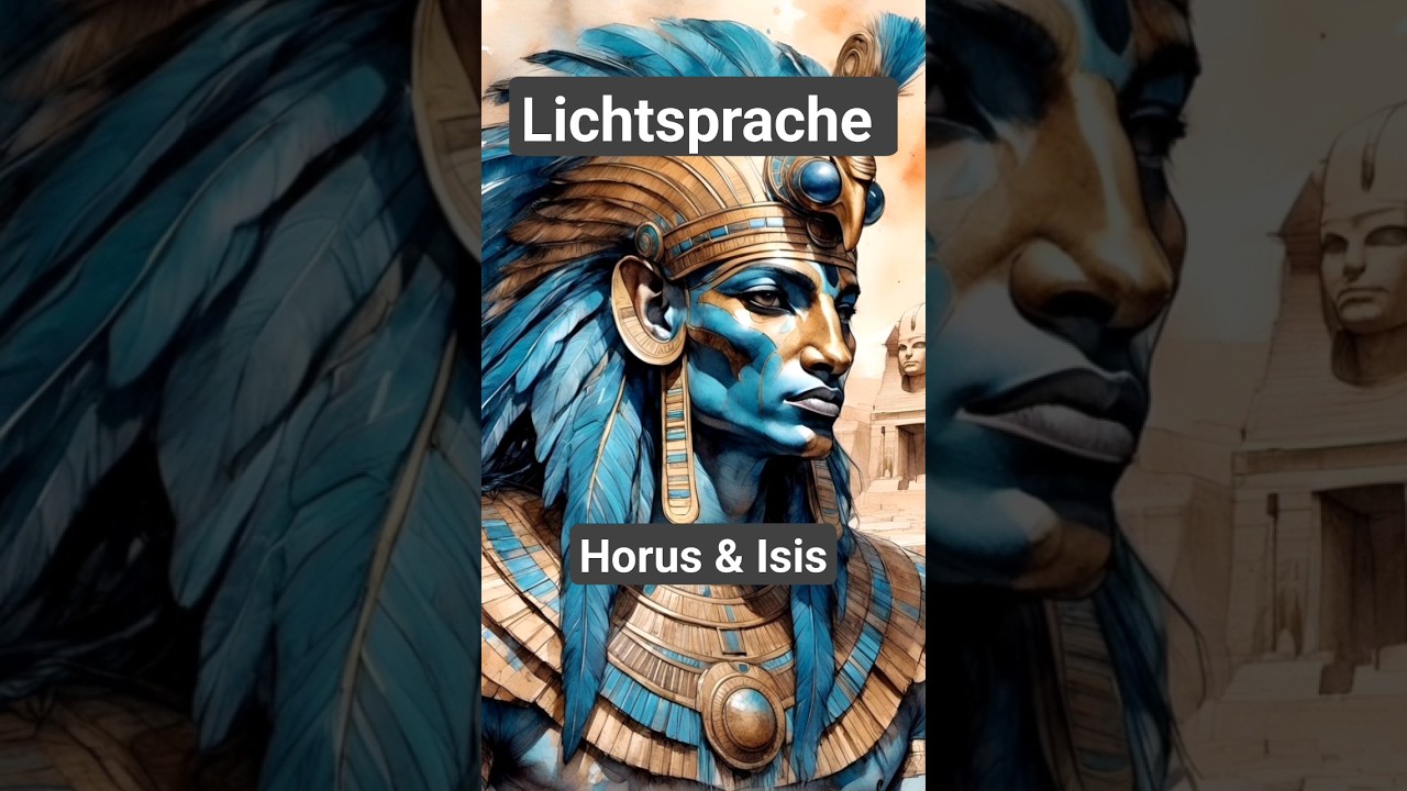 Lichtsprache🌟 Energie Altes Ägypten | Falkengott Horus & Göttin Isis 