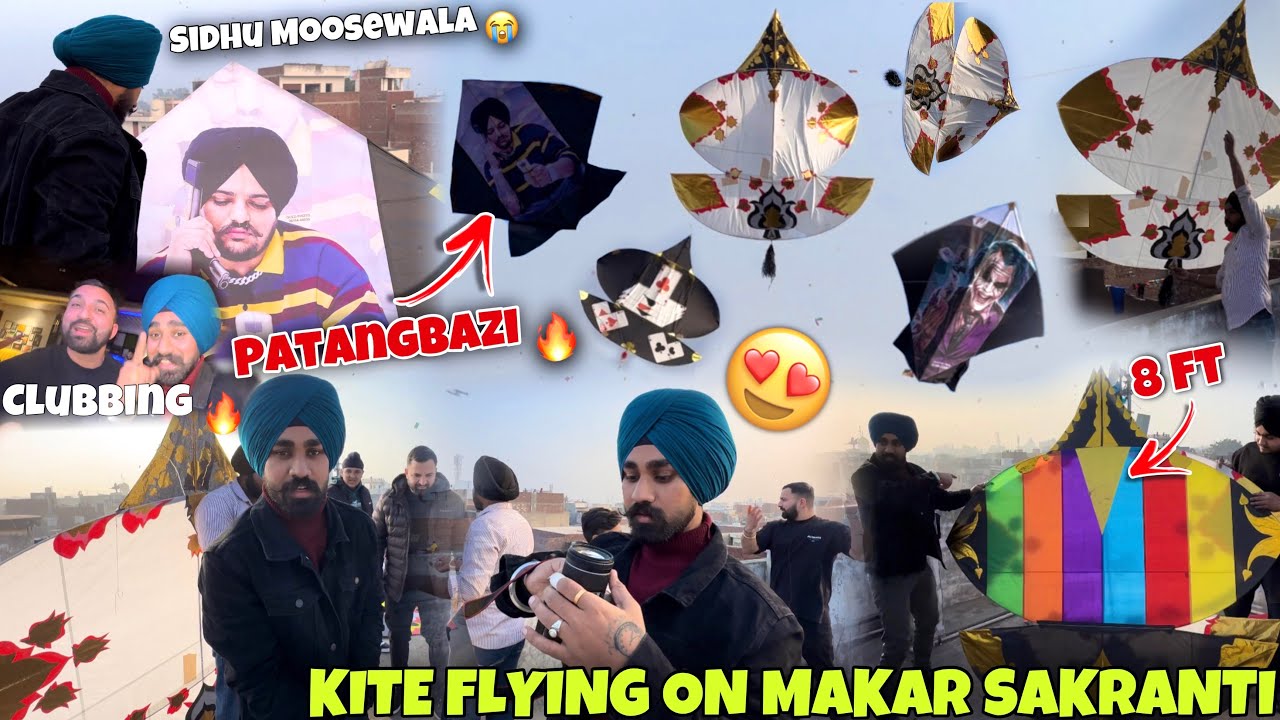 🪁 KITE FLYING ON MAKAR SAKRANTI *2024*😍 | *Out Clubbing w/ Friends*🔥 | GaviTube