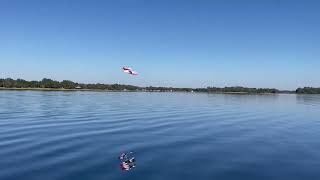 The re-released Seawind from Tower Hobbies.  At Lake Hernando in Hernando Florida