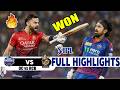 Full Highlights | Royal Challengers Bengaluru Vs Delhi Capitals | IPL T20 Match 2026 | RCB Vs DC Mp3 Song