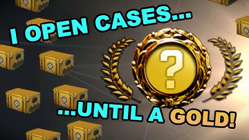 CS2 Knife Unboxing - I Open Cases Until A Gold!