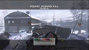 Insane Top-Spin Wallbang Across Derail! - MW2 Trickshot