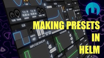 1 hour sound design W/ Helm