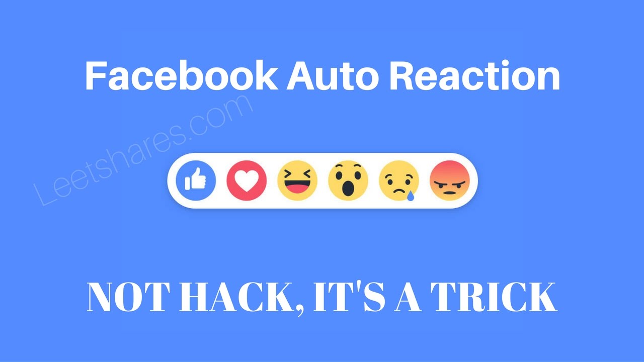 How to Boost Reaction in Facebook. Facebook Auto Reaction Trick. FREE