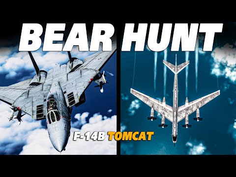 BEAR HUNT | F-14 Tomcat Vs Mig-31 Foxhound | Digital Combat Simulator | DCS |