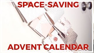 Space Saving Advent Calendar ♥ 12 DIYs of Christmas 2018