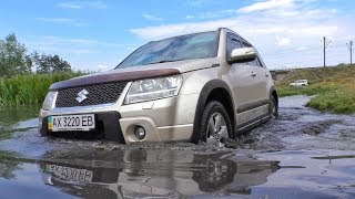 SUZUKI Grand Vitara 3.2 vs НИВА vs Mitsubishi Pajero vs Jeep Wrangler NEW. Offroad. #1