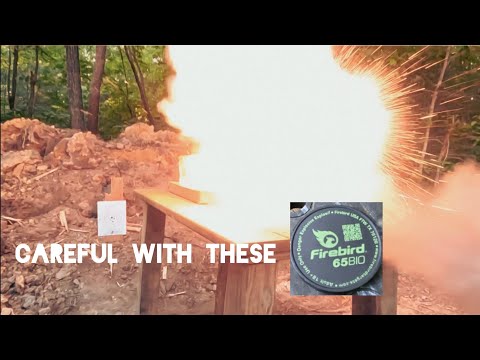 Firebird 65 bio exploding target inside of ballistics Gel!?