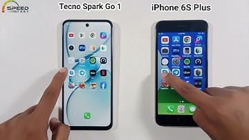 iPhone 6 S Plus Vs Tecno Spark GO 1| Speed Test AND comparison