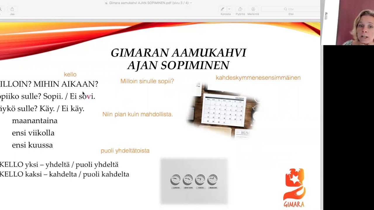 Ajan sopiminen (Beginner)