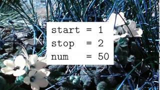 ytpype linspace start, stop and number Profile