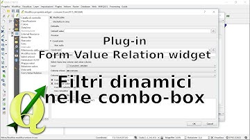 QGIS: Plug-in Form Value Relation