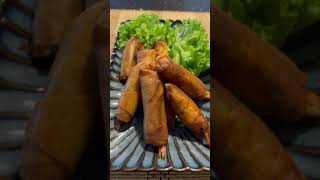Made it easy new creation from garden to table spring roll !!!