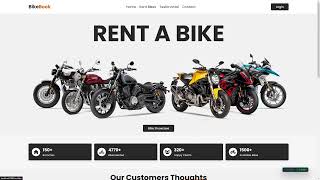 Bike/Car Rental System Website Using MERN Stack (MongoDB, Express, React, Nodejs) screenshot 4