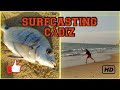 JORNADA SURFCASTING en PLAYAS DE CADIZ// CHIPIONA// FULL FISH