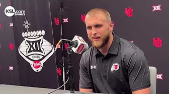 2024 Big 12 media days | Utah TE Brant Kuithe thumbnail