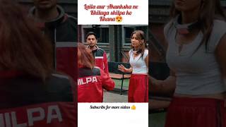 आकांक्षा aur laila ne shilpa ko khana khilaya shilpa ❤️🫂#shorts#viral#lockupp2