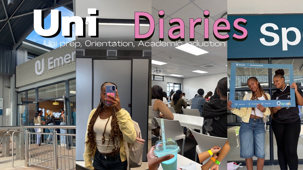 Uni diaries: EMERIS STUDENT +ORIENTATION +￼ UNI PREP 