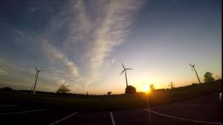 Ohio Northern University | Sunset TimeLapse | The Windmills