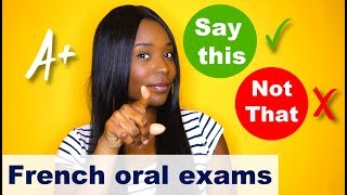 French Oral Exam: Improve your vocabulary with 10 words only (Grade saver!)