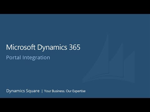 Microsoft Dynamics 365 Portal Integration