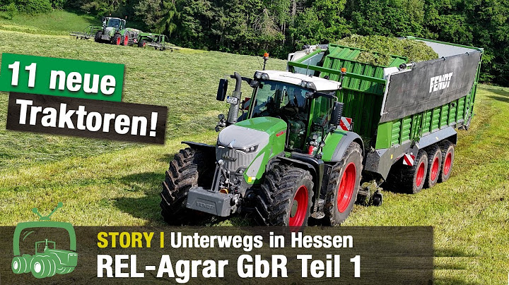 REL-Agrar GbR Teil 1: Landwirtschaft und Landtechnik im Odenwald | Grünfutter | Fendt