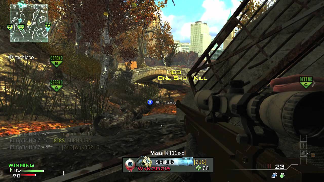 Liberation - Gameplay de Francotirador