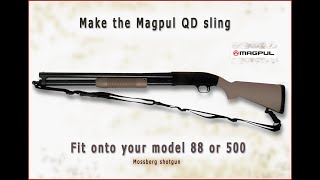 Magpul MS4 QD sling solution for Mossberg 88 or 500 shotguns