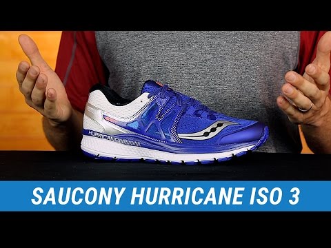 saucony hurricane iso 3 running shoes