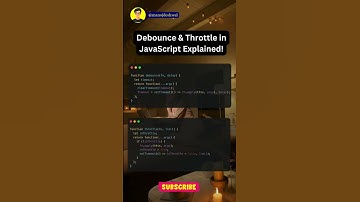 ⚡️ Debounce & Throttle in JavaScript Explained! 🧠#shorts #viral #javascript #frontend #DevTips