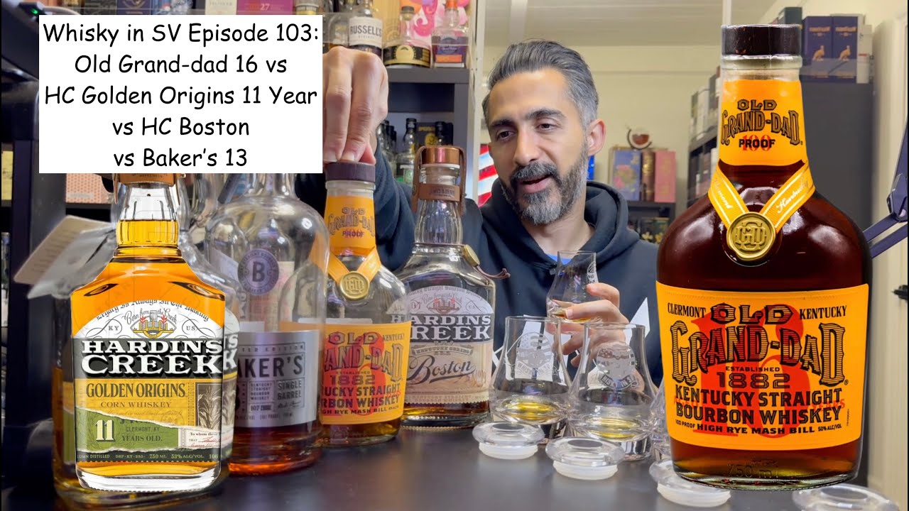 Old Grand-dad 16 vs Hardin's Creek Golden Origins vs HC Boston vs