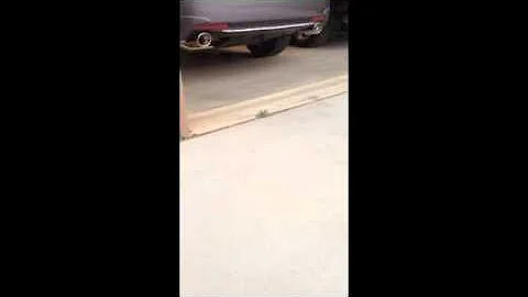 Borla Axle Back Exhaust 2013 Honda Accord V6