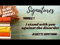 Calicut University |3rd sem| BA| BSC Signatures |Module 1 | I stand with you against the disorder |