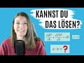 KANNST du das LÖSEN? (WAS ist a mal b?)