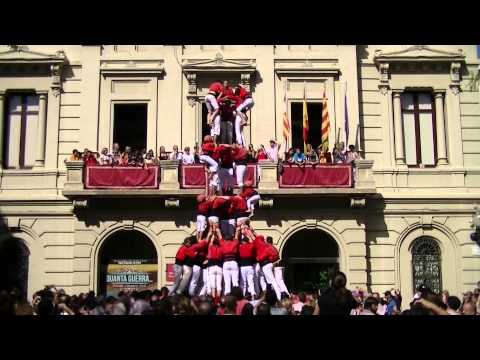 Castellers de Barcelona: 3d9f - Les Corts - 13/10/2014.